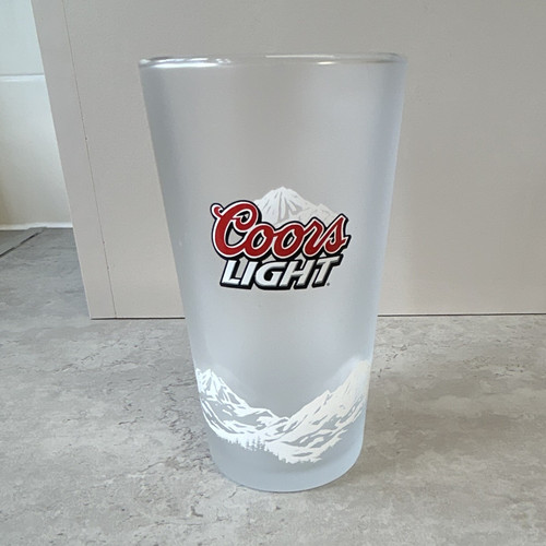 Coors light frosted pint - light,