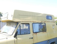 Ford Transit Mk 1 or 2 Fibreglass Hi-Top Camper Roof from SWB 1978 Mk2 Van
