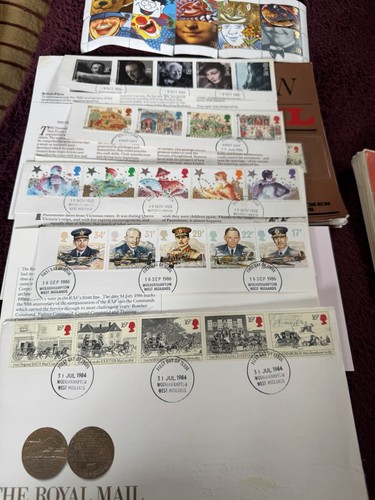 Large stamp collection royal - collection,