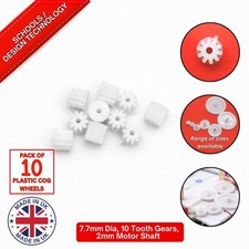 Pack of 10, 7.7 mm Dia Plastic