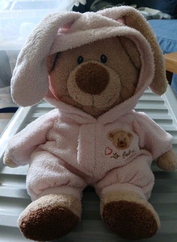 Love baby pink rabbit - love,