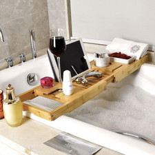 Bamboo Extendable Bathtub