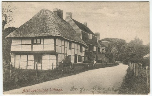 Bishopsbourne village kent - village,
