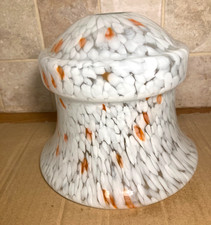 Vtg Art Deco  marbled glass