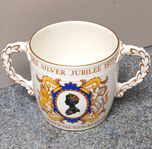 Coalport 1977 silver jubilee - coalport,
