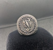 Mens Ring Sterling Silver 925