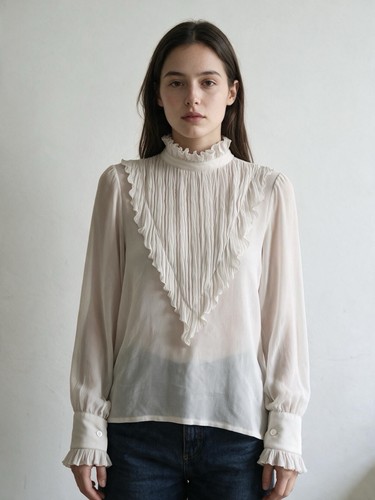See chloe ruffle - chloe, neck