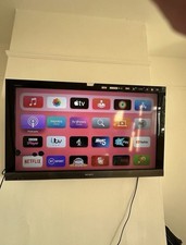 Sony 55 inc Plasma TV comes With Apple TV Box 