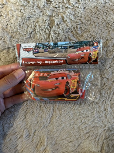 Disney luggage tag - disney, lightning
