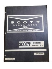 1958 scott mcculloch outboard - scott,