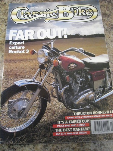 Classic bike apr 1992 rocket - classic,