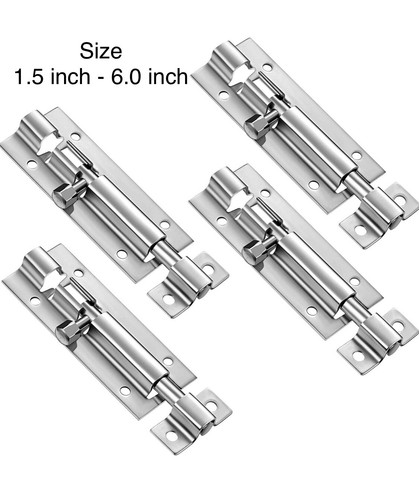 Slide bolt bathroom - slide, toilet