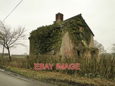 PHOTO  DERELICT HOUSE AT