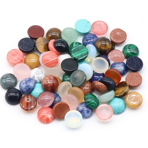 10mm natural round - round, cabochon