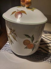 ROYAL WORCESTER   CANISTER &