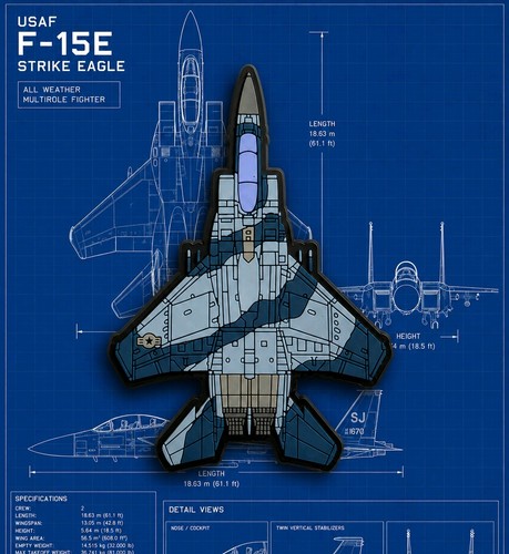 Pvc patch 15 - pvc, eagle