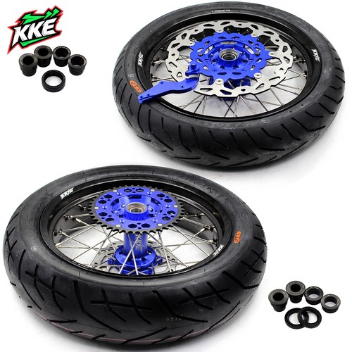 Kke supermoto wheels tires - 17",