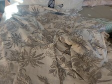 Duvet Cover Set Double Toile Jungle Pattern Reversable By Dunelm 100 pc cotton