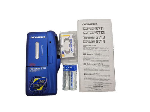 Olympus pearlcorder s711 blue - s711,