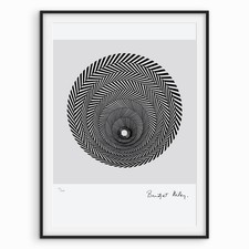 Bridget riley signed blaze 1 - signed,