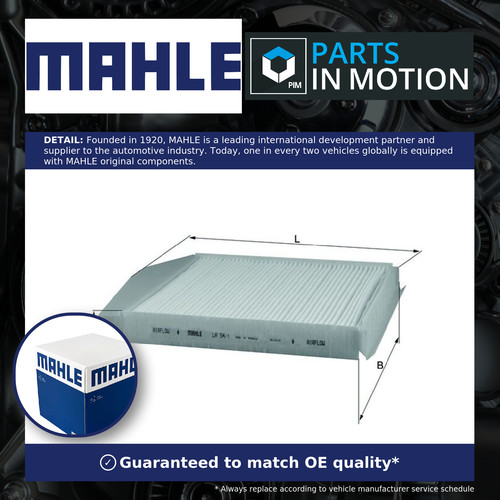 Pollen cabin filter la54 1 - /,