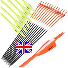 12X 30" Carbon Archery Arrows