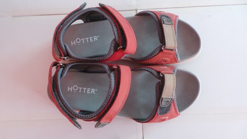 Hotter suede leather sandals - leather,