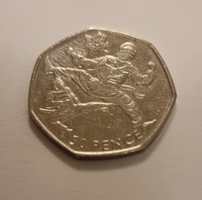 2011 50p Taekwondo Olympic Coin – Circulated – Fifty Pence 