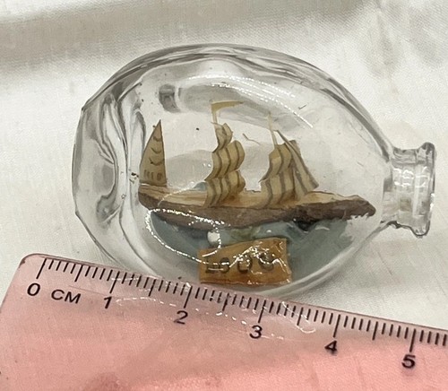 Dolls house miniature ship - , in