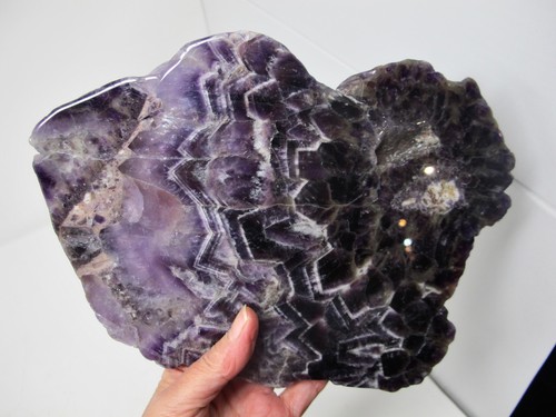 Amethyst crystal slice - amethyst,