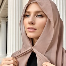 Breathable chiffon hijab with - breathable,