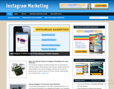 Instagram-Marketing-Blog-Plus-Ready Made Affiliate Website- Free Hosting/ Setup
