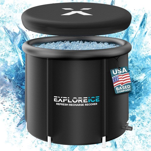 Ice bath tub for athletes - ice,