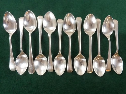 Vintage silver plated - 12,