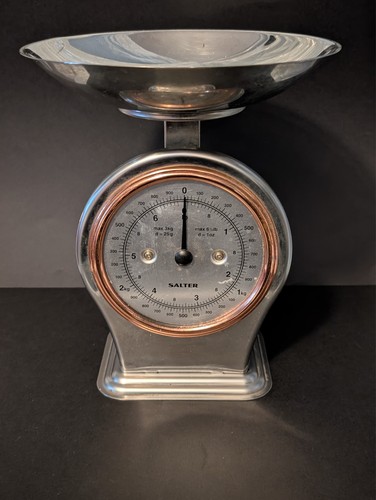 Vintage salter metal - , weighing