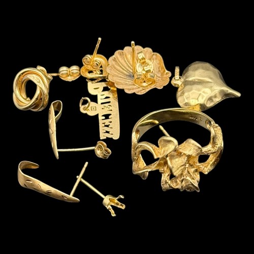 31g 14k gold scrap jewelry - 14k,