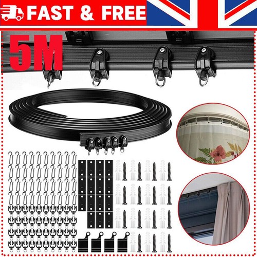Black flexible straight - 5m,