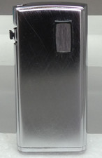 Ronson Varaflame Electronic Gas Cigarette Lighter In Brushed Chrome - Untested