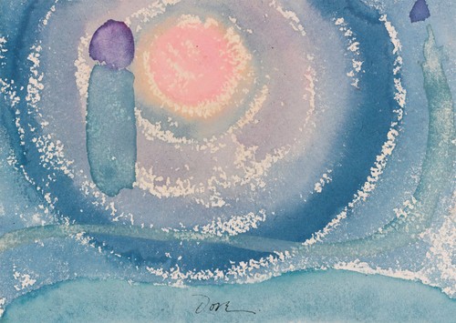 Abstract watercolor wall - abstract,
