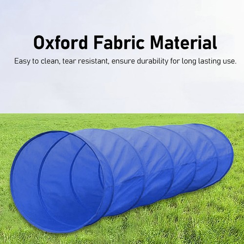 Dog agility tunnel foldable - dog,