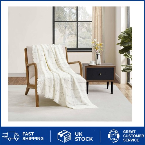 Elegant knitted throw blanket - elegant,