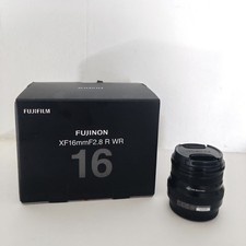 Fujifilm Fujinon XF16mm F2.8 R Weather Resistant Lens - Black