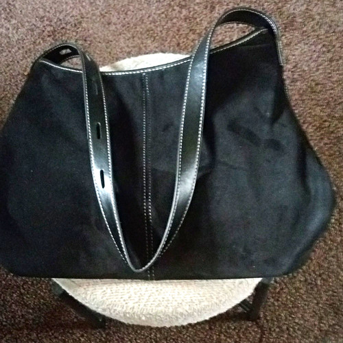 Primark black faux - black, leather