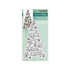 Penny Black Cling Rubber Stamps - Tree Chirps 40-409