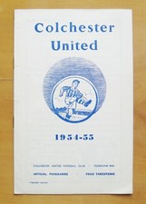 COLCHESTER UNITED v