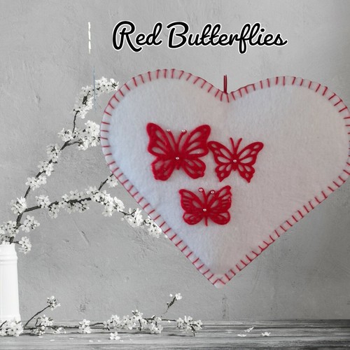 Handmade heart hanging - handmade, wall