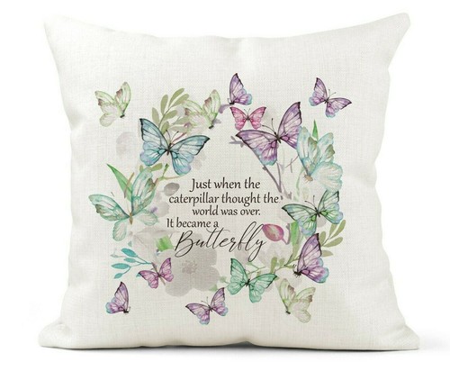 Cream canvas cushion - cream,