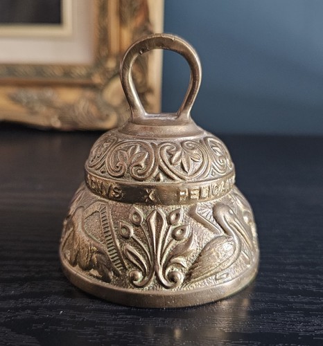 Vintage solid brass bell - solid,