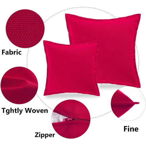 Pack plain cotton - plain, cushion