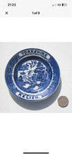Blue and white  dish Yorkshire